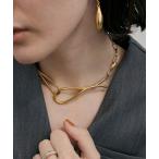 [loni] короткое колье FREE Gold женский 