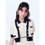 カーディガン 「LILY BROWN×MARY QUANT」ニットカーディガン 