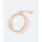 ブレスレット 「CHAN LUU」WHITE PEARL GOLD BRACEL