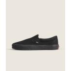[VANS] туфли без застежки 7 черный × черный мужской 
