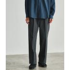  широкий брюки брюки из твила высокий кручение 2P широкий распорка брюки W5 мужской 