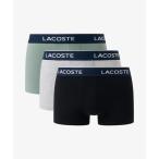  Lacoste боксеры распределение цвета Logo талия частота багажник шорты 3 шт. комплект 
