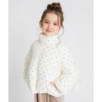 ブルゾン アウター 袖リボン中綿アウター キッズ 子供服 女の子
