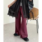  брюки легкий картон flare pants женский 