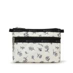  косметичка COSMETIC CLUTCH чернила скетч do цветочный слоновая кость женский 