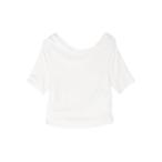 tシャツ CLANE/クラネ/DRAPED OFF SHOULDER H/S T