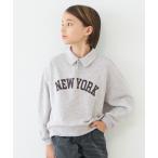 トレーナー キッズ　ポロカラースウェットトップス キッズ 子供服 男の子