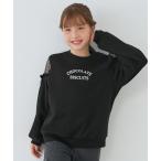 トレーナー キッズ　肩あきチュールスウェットトップス キッズ 子供服 女の子