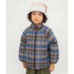 ダウン アウター 中綿チェックジャケット キッズ 子供服 男の子 女の子
