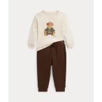  Ralph Lauren baby Polo Bear хлопок футболка & брюки-джоггеры 