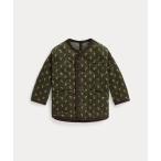  Ralph Lauren baby cut tedo собака принт вельвет жакет 