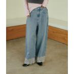  широкий брюки джинсы Denim Denim брюки GOOD Denim гонки широкий брюки /822009 женский 
