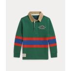 ラルフローレン Polo Sportsman コットン ラグビー シャツ キッズ 子供服 男の子