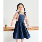 ジャンパースカート 「リンク」ティアードジャンスカ キッズ 子供服 女の子