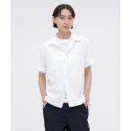 ブラウス シャツ 半袖 MHL. UTILITY WEAR PIECE DYED