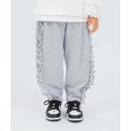 パンツ girlsバレルレッグスウェットパンツ キッズ 子供服 女の子