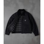 ブルゾン アウター CHECK LINING DUCK SHORT BLOUSON／チェックライニングダックショートブルゾン メンズ レディース