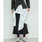 ロング スカート SHIRT DOCKING CUT SK