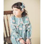 ワンピース ＼ ＼再入荷／／「ふんわりロマンチック」花柄セーラーカラーワンピース（綿100％） キッズ 子供服 女の子