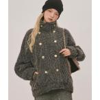  пальто внешний 2way shaggy middle coat / 2way мохнатый средний пальто женский 