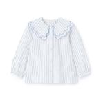ブラウス シャツ ダブルスカラップ衿ブラウス キッズ 子供服 女の子