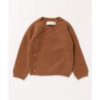 ベビー 「Quincy Mae」Knit Wrap Top || Cinnamon