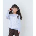 tシャツ 「KIDS/ZOZO限」レースキャミ付き針抜きメロウトップス キッズ 子供服