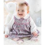  baby [ сделано в Японии ][...] Liberty принт (PETAL & DAISY) One-piece &bruma комплект baby (70~90cm)