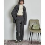  брюки вельвет распределение цвета ремень semi flare pants женский 