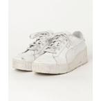 [PUMA] low cut спортивные туфли 24.5cm белый женский 