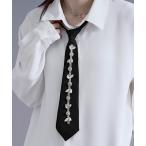  галстук rose detail easy-on tie/ цветок biju- галстук 