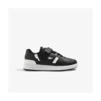[LACOSTE] low cut спортивные туфли 23.0cm черный × белый женский 