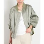 ma1 ma-1 「PROVOKE/プロヴォーク」pigment short MA-1 KHAKI レディース