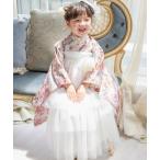  кимоно спина застежка-молния tia-do оборка hakama платье baby Kids ребенок девочка 