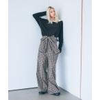 オールインワン チェックオールインワン/1063357 レディース