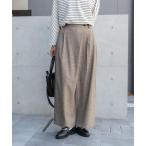 ワイドパンツ パンツ ラップワイドパンツ レディース