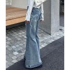 джинсы Denim Denim брюки лента .. повреждение flair Denim женский 