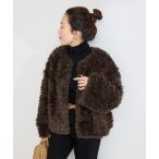 コート アウター FUR BLOUSON レディース