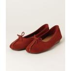 [Clarks] балетки 4.5 красный женский 