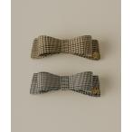 ヘアクリップ VALETTA/CHECK RIBBON