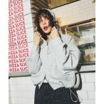 パーカー エアバルーンダブルZIPパーカー レディース