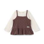 tシャツ レイヤードペプラムキャミセット キッズ 子供服 女の子