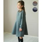 ワンピース 「110-140cm」チェックカラーワンピース キッズ 子供服