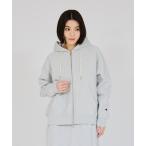 Champion Parker обратная сторона ворсистый [Champion/ Champion ] женский Rebirth we b(R) двойной Zip f- dead спортивная фуфайка женский 