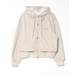 [CREARE -LINO-] Zip выше Parker L grayish бежевый женский 