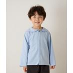 ブラウス シャツ リネン混セーラーカラーブラウス（ボタン取り外し対応） キッズ 子供服 男の子 女の子