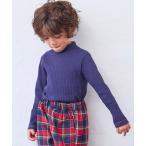 tシャツ 裏起毛テレコハイネックトップス キッズ 子供服 男の子 女の子