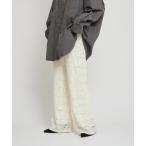  брюки [willow] ворсистый гонки flare pants женский 