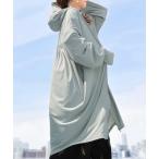 [HUG.U] Zip выше Parker FREE grayish голубой женский 