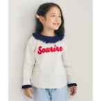 tシャツ レースドッキングロゴTシャツ キッズ 子供服 女の子